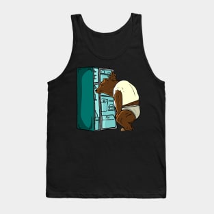 Refrigerator Bear Tank Top